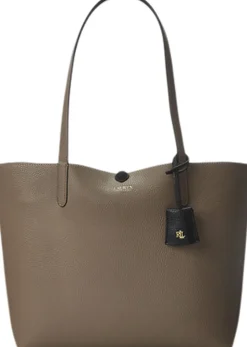 Faux-Leather Reversible Tote