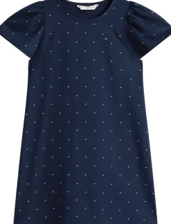 FESTIVE STUD ALINE DRESS SS