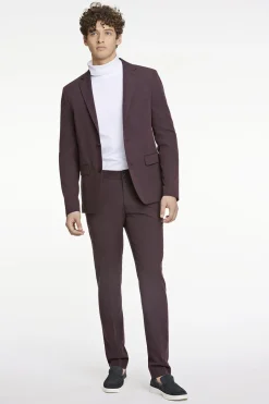 Fine twill stretch suit