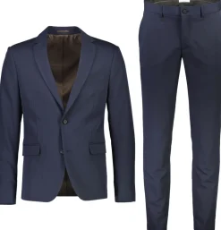 Fine twill stretch suit