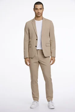Fine twill stretch suit