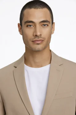 Fine twill stretch suit