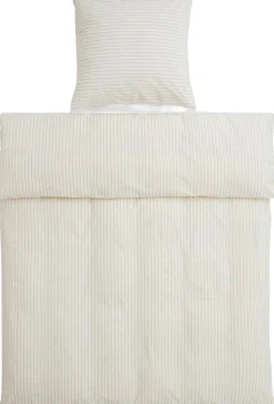 Fineline Duvet Cover-140 x 200-Ivory