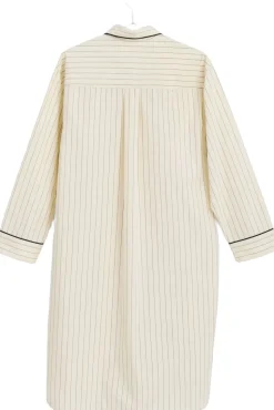 Fineline Long Nightshirt-M/L-Ivory