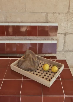 Fionia Tray 52x36, Oak, 100%