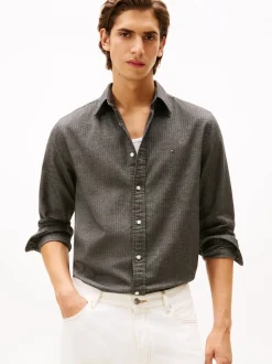 FLANNEL HERRINGBONE SHIRT