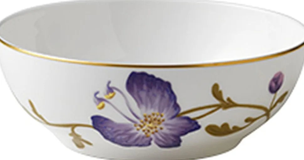 Flora 50 cl. skål - Stedmoderblomst