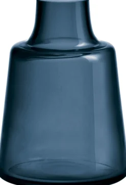 Flora Vase kort hals, blå, H 24 cm
