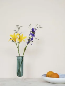 FLOWER TUBE, TALL TUBE, CYAN, 65200C