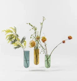 FLOWER TUBE, TALL TUBE, CYAN, 65200C