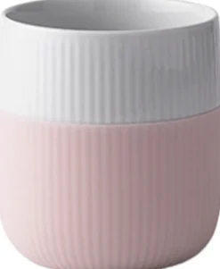 Fluted Contrast Mug 35cl Dahlia