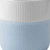 Fluted Contrast Mug 35cl Dove Blue
