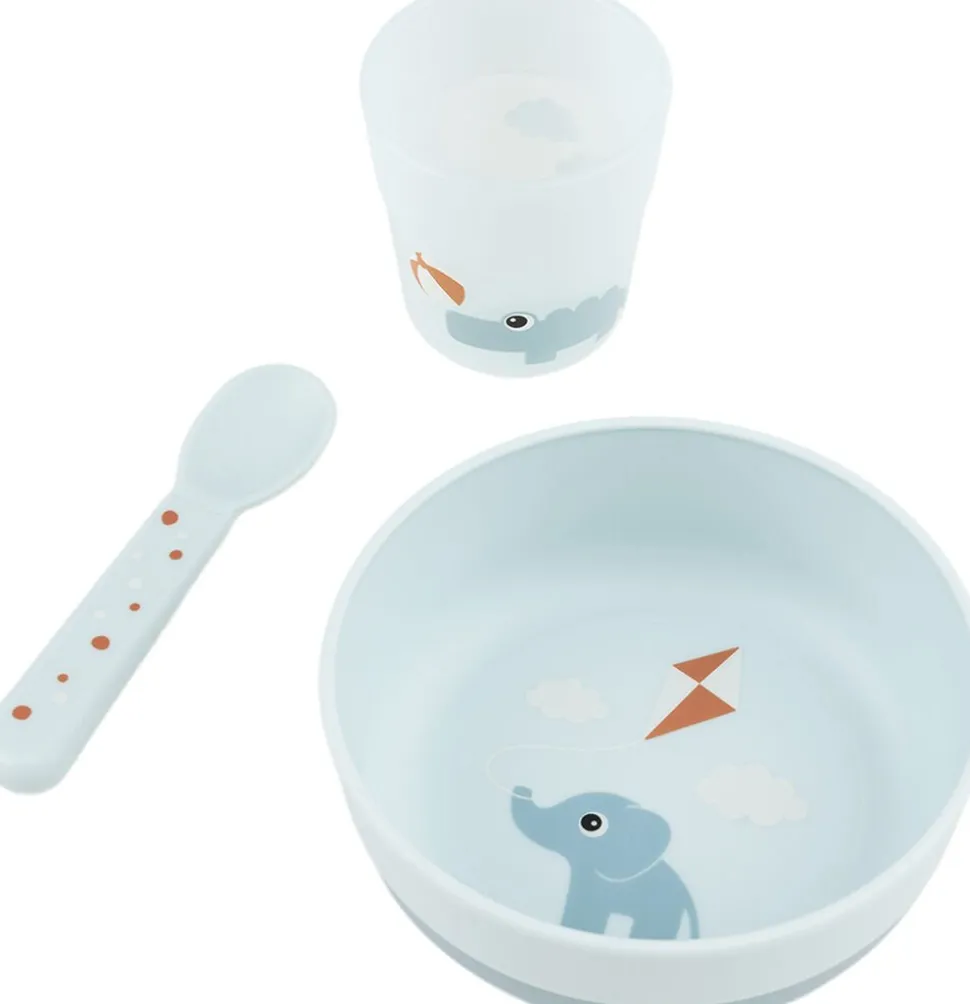 Foodie første spisesæt Playground Blå