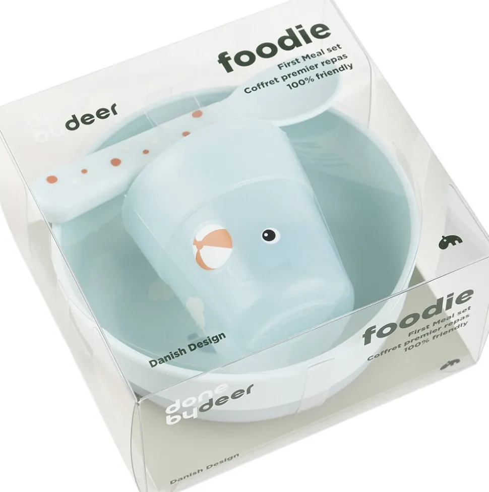 Foodie første spisesæt Playground Blå