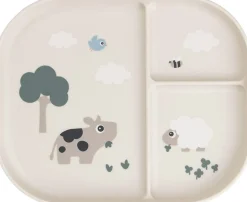 Foodie inddelt tallerken Tiny farm Sand