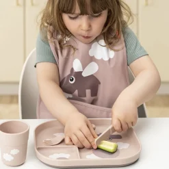 Foodie inddelt tallerken Happy clouds Pudder