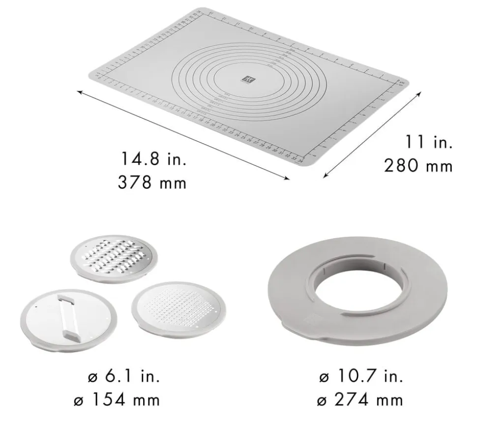 Fresh & Save BOWLS Tilbehørs sæt, S/M/L / 5-dele
