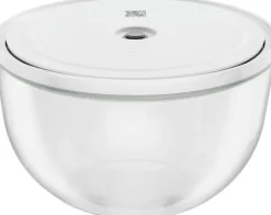 Fresh & Save BOWLS Vakuumskål L / 26 cm, Glas, Gennemsigtig