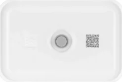 FRESH & SAVE Vakuum madkasse, semitransparent/grå, Str L