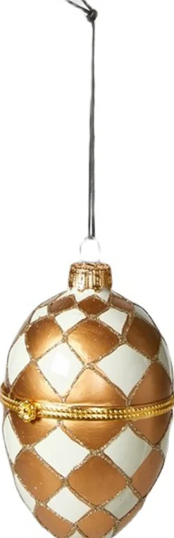 Æg m/åbning D7x10cm glas