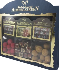 Gaveæske med Peberkagemand-bolcher & Chokolade-lakridser
