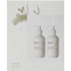 Gaveæske, Warm orange, Winter moment, Hvid