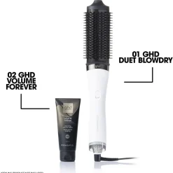ghd Duet Blowdry - 2-in-1 Hair Dryer Brush White