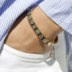 Global Goals Bangle - Blue