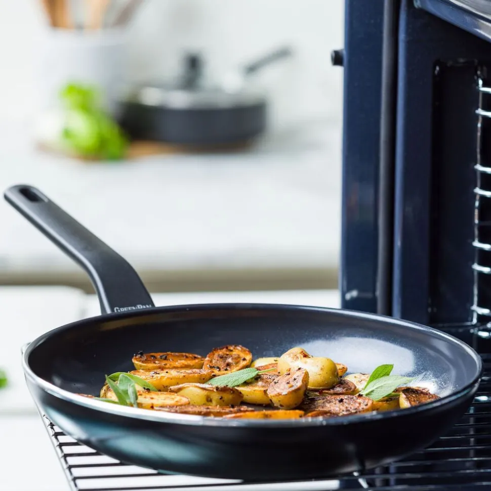 GP-ESSEN FBl Alu Perf-ind opn fry set 2pc 20+28