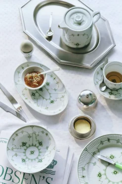 Grøn Mussel k/underkop, 24 cl