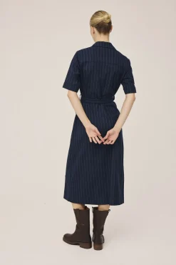 Gro 3 Kortærmede maxikjole skjorte - GRS