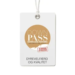 Guld Moskusdun Dyne - Varm 240x220 cm.