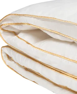 Guld Moskusdun Täcke - Medium 150x210 cm.