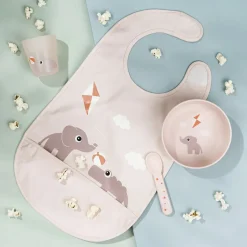 Hagesmæk m/Velcro Playground Pudder