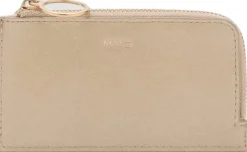 Hammered leather effect card holder