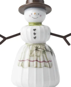 Hammershøi Christmas Snekone H11 hvid m. deko