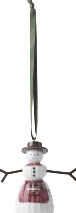 Hammershøi Christmas Snekone hængende H9 hvid m. deko