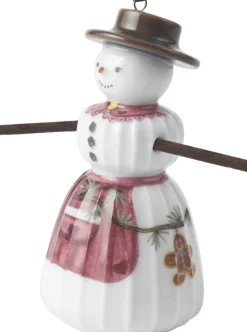 Hammershøi Christmas Snekone hængende H9 hvid m. deko