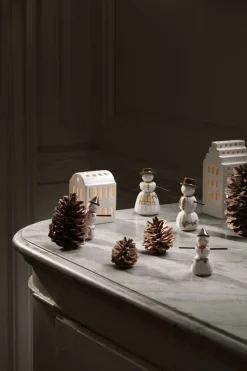 Hammershøi Christmas Snekone hængende H9 hvid m. deko