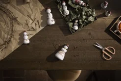 Hammershøi Christmas Snekone hængende H9 hvid m. deko