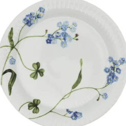 Hammershøi Summer Tallerken Ø22 cm forglemmigej