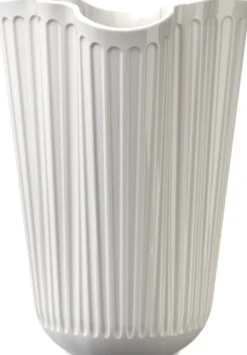 Hammershøi Unfold Vase H16. 5 cm hvid