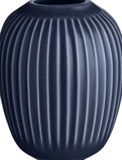 Hammershøi vase H10 Indigo