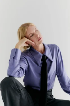 Hanna x MDNC Skjorte - 100% Silke