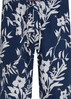 HARLEM PO LINEN PRINT SHORT