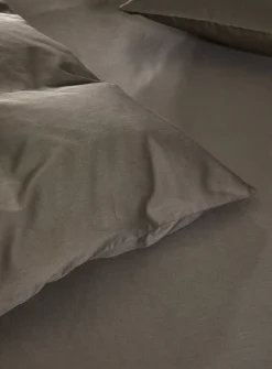 Harmoni stonewashed pudebetræk valnød