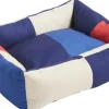 HAY Dogs Bed-Medium-Red, blue