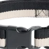 HAY Dogs Collar Flat-M/L-Black, whi