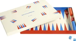 HAY PLAY-Backgammon-Off-white