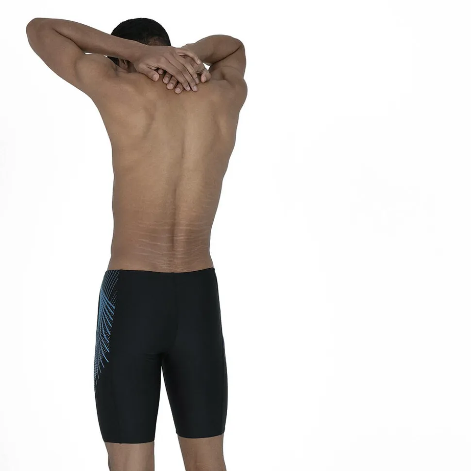 Hexagonal Tech Panel Badebukser